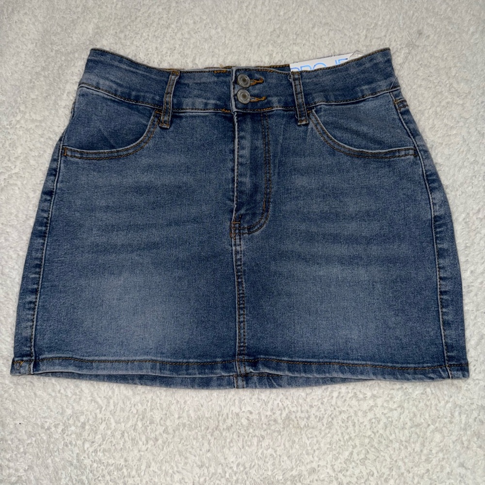 Denim Blue Skirt